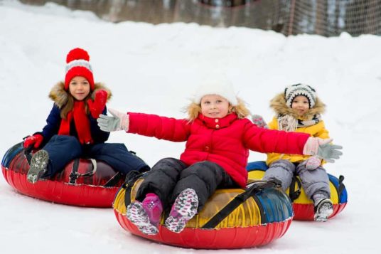 Snowtubing Enfants