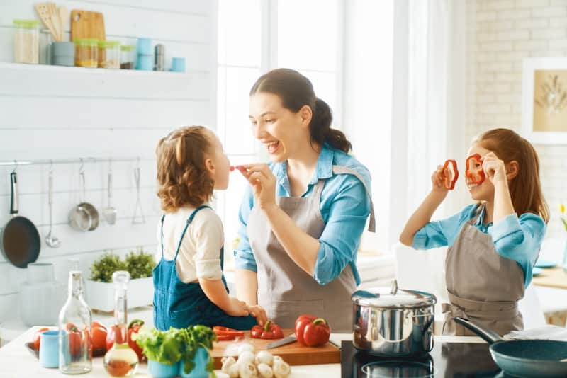 Cuisiner avec les enfants