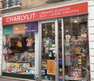 Vitrine Librairie Charlylit