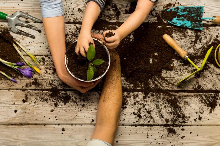 Apprendre le jardinage aux enfants