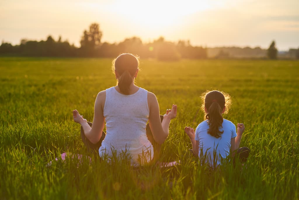 Faire de la méditation avec un enfant