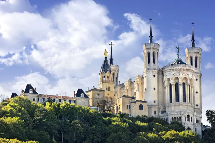 Visiter la Basilique Notre Dame de Fourvière à Lyon avec des enfants