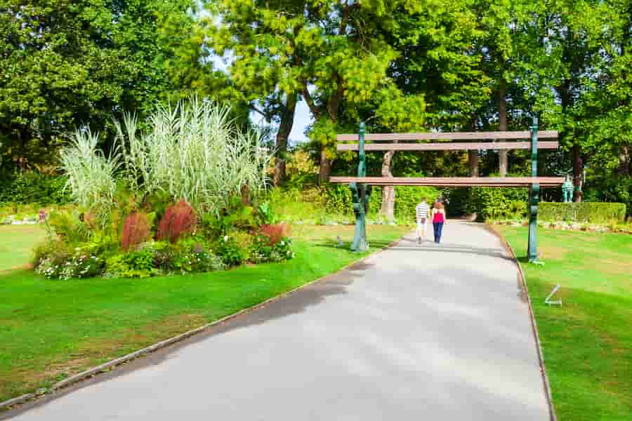 Jardin des plantes à Nantes à visiter avec des enfants