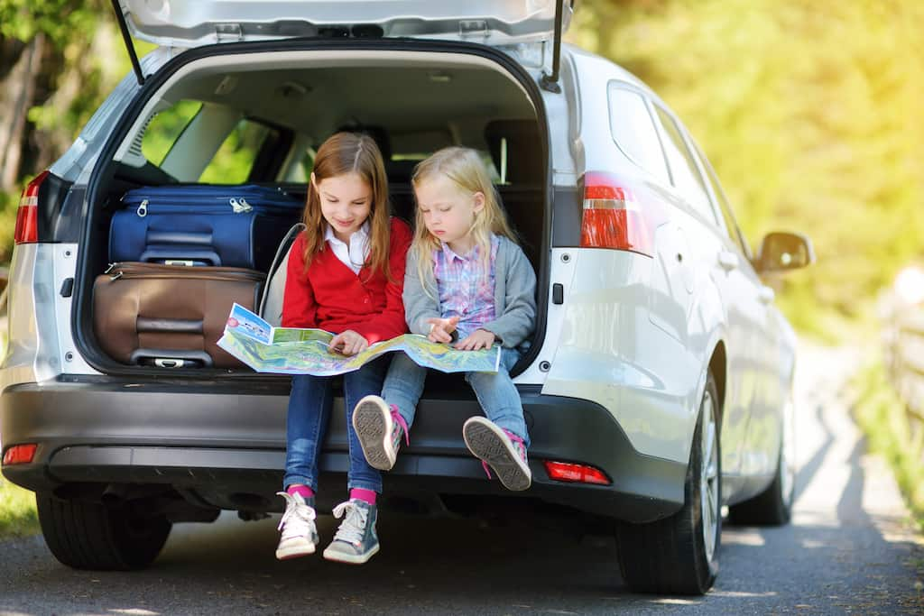 Voyager en voiture avec des enfants